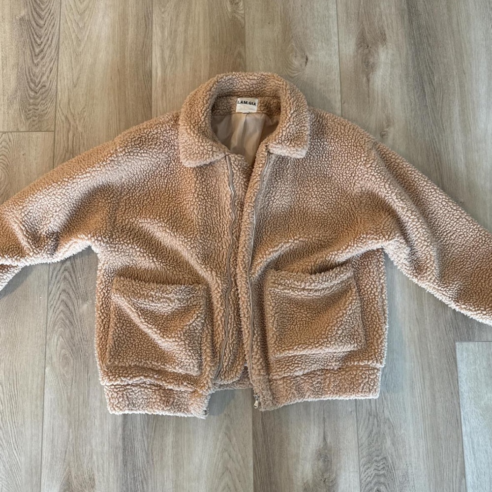 Oversized I.AM.GIA Teddy jacket